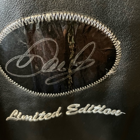 Vintage Wilson Leather Dale Jr # 486 of 1000 Signed jacket.very rare. - Picture 3 of 7